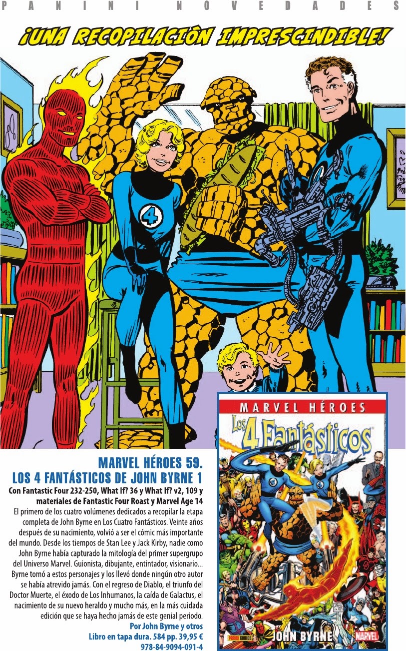 Marvel Héroes - Los 4 Fantásticos de John Byrne