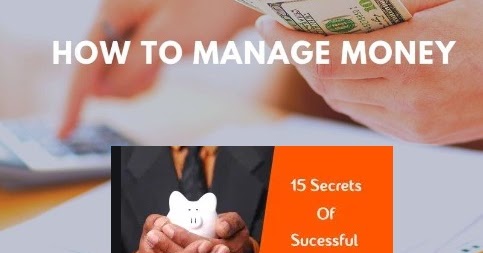manage money