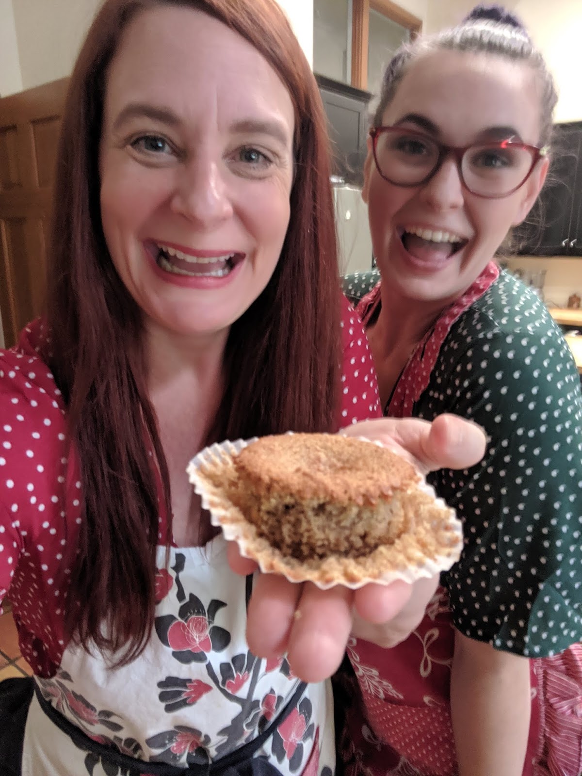 Mom, What's For Dinner? Caramel Coffee Cake Muffins (gluten free and