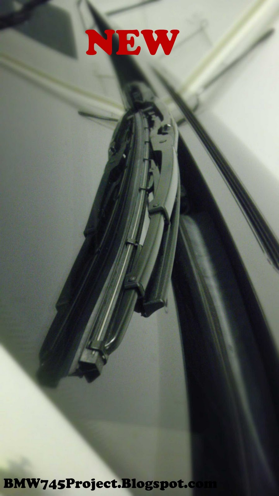 BMW 745 Project Windshield Wipers