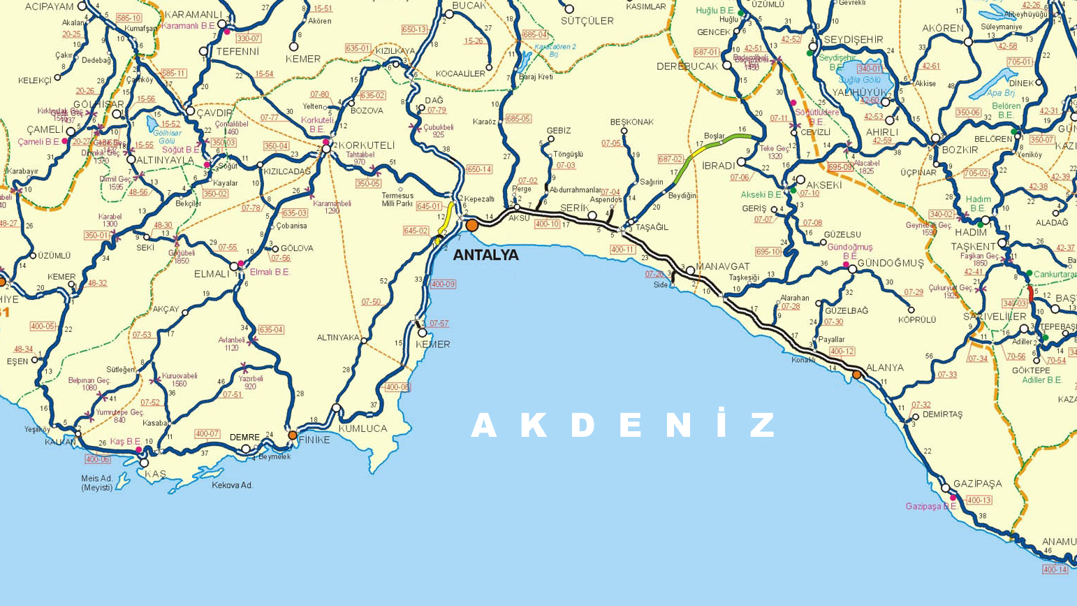 Maps ~ ANTALYA CITY BLOG Maps ~ ANTALYA CITY BLOG