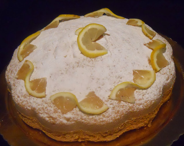 torta light al limone