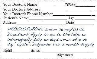 Рецепт для женщины в перименопаузе может выглядеть следующим образом (рецепт 3)