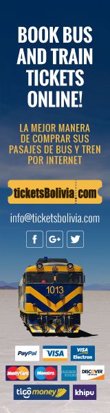 Compre pasajes de tren y bus en Tickets Bolivia