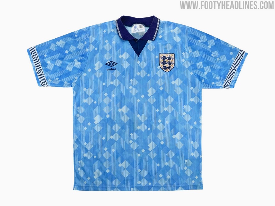 england 1990 third shirt umbro
