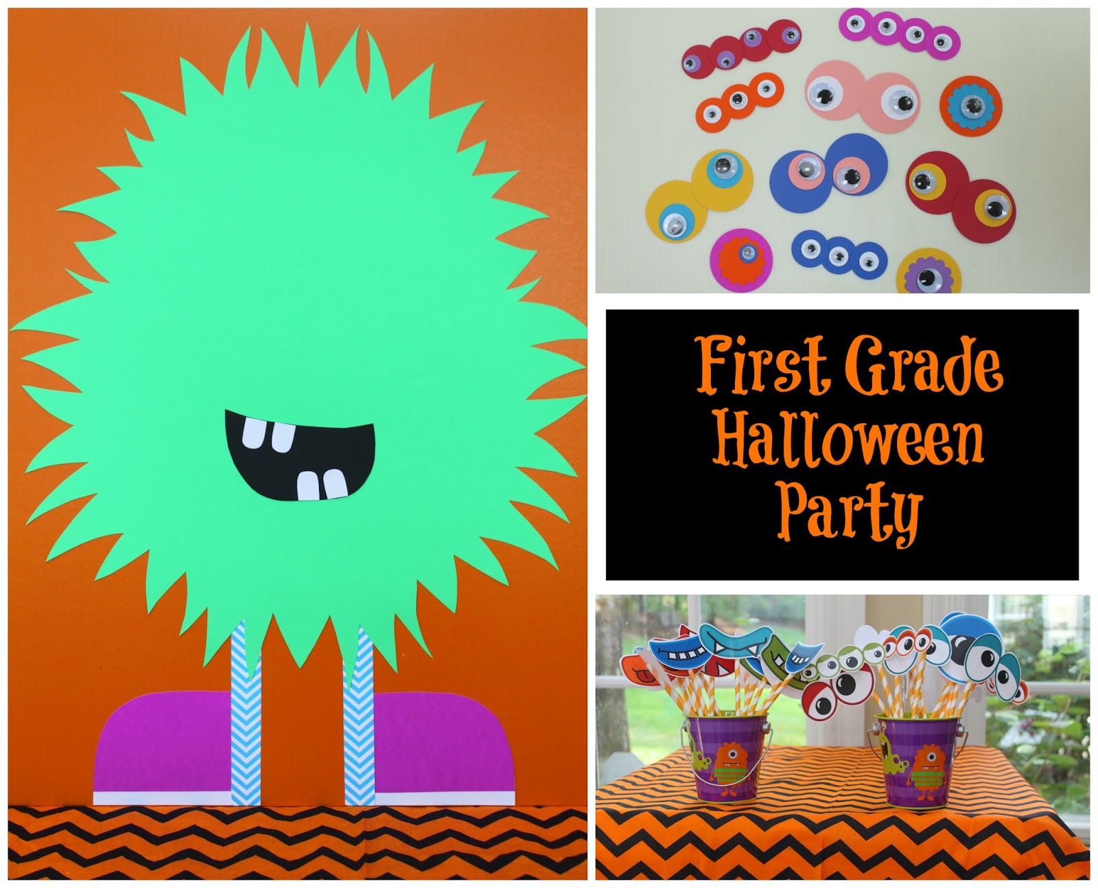 Keeping up with the Kiddos 1st  Grade  Halloween  Party