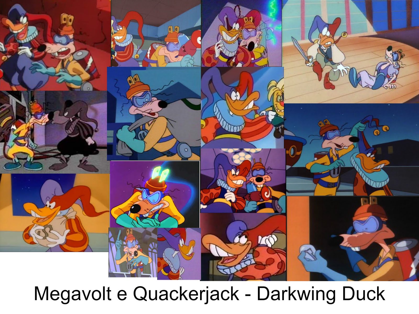 Darkwing Duck Ita Megavolt e Quackerjack