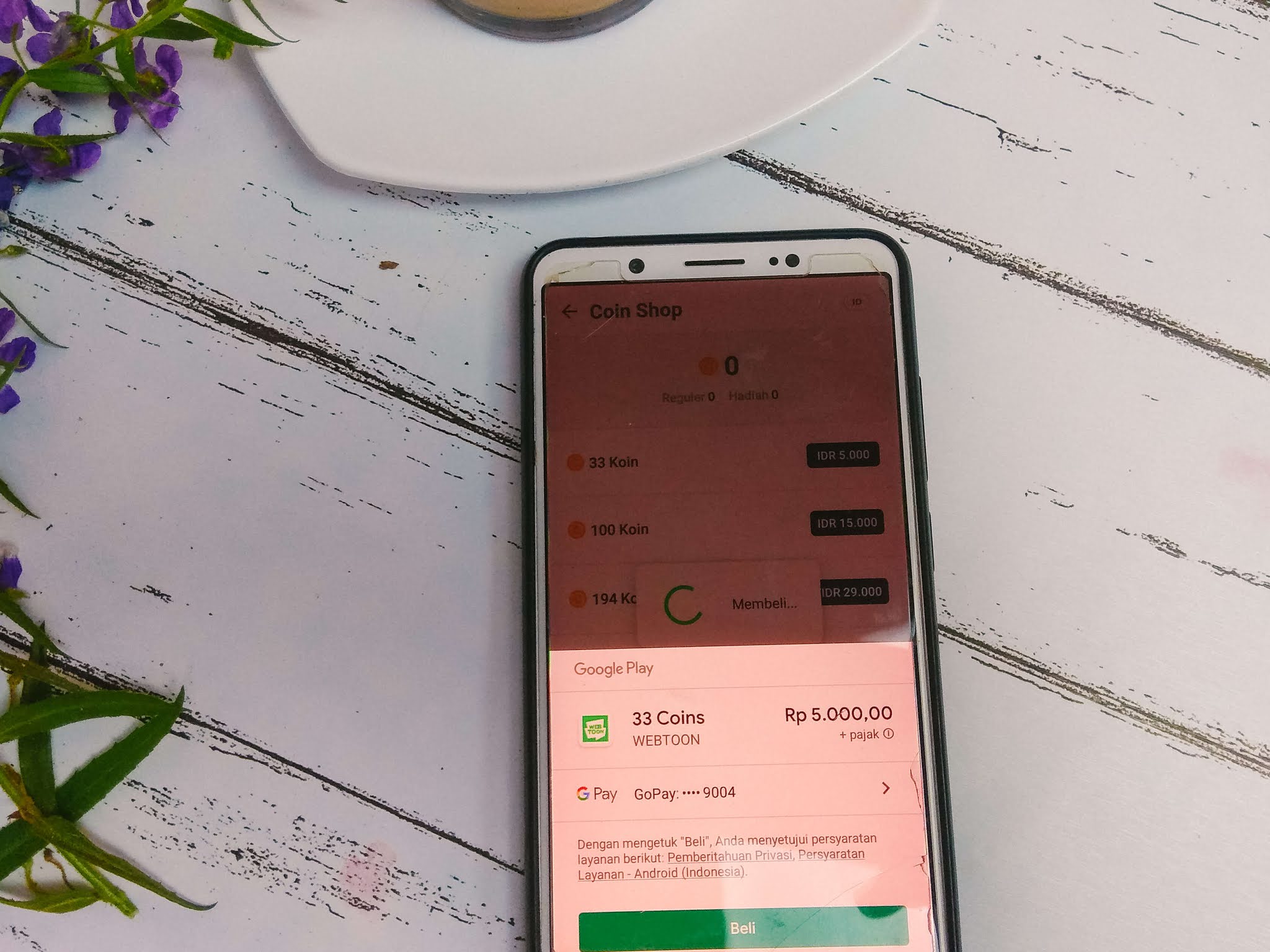 Peluang Cara Beli Koin Webtoon Usaha