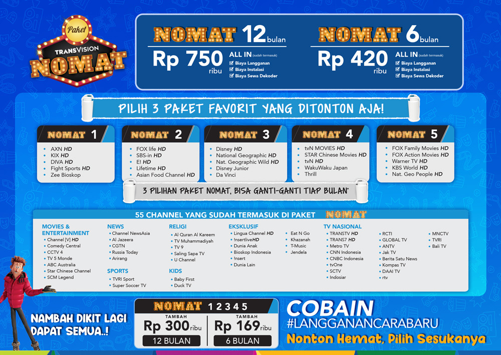 Indovision Mnc Vision Karawang Langsung Pasang Mnc Vision Paket Beli Putus Gratis Tanpa Iuran Bulanan