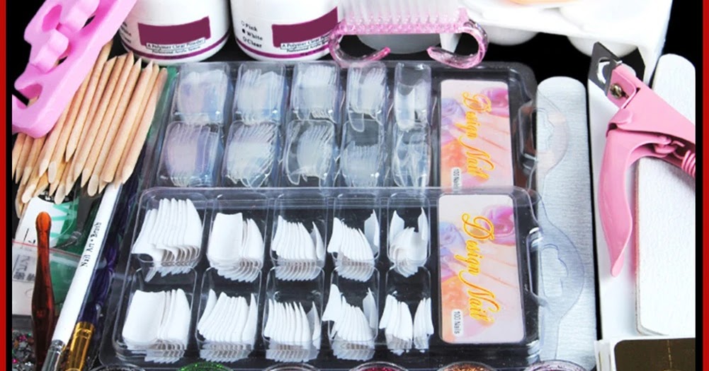 1. Acrylic Nail Art Extension Kit - wide 5
