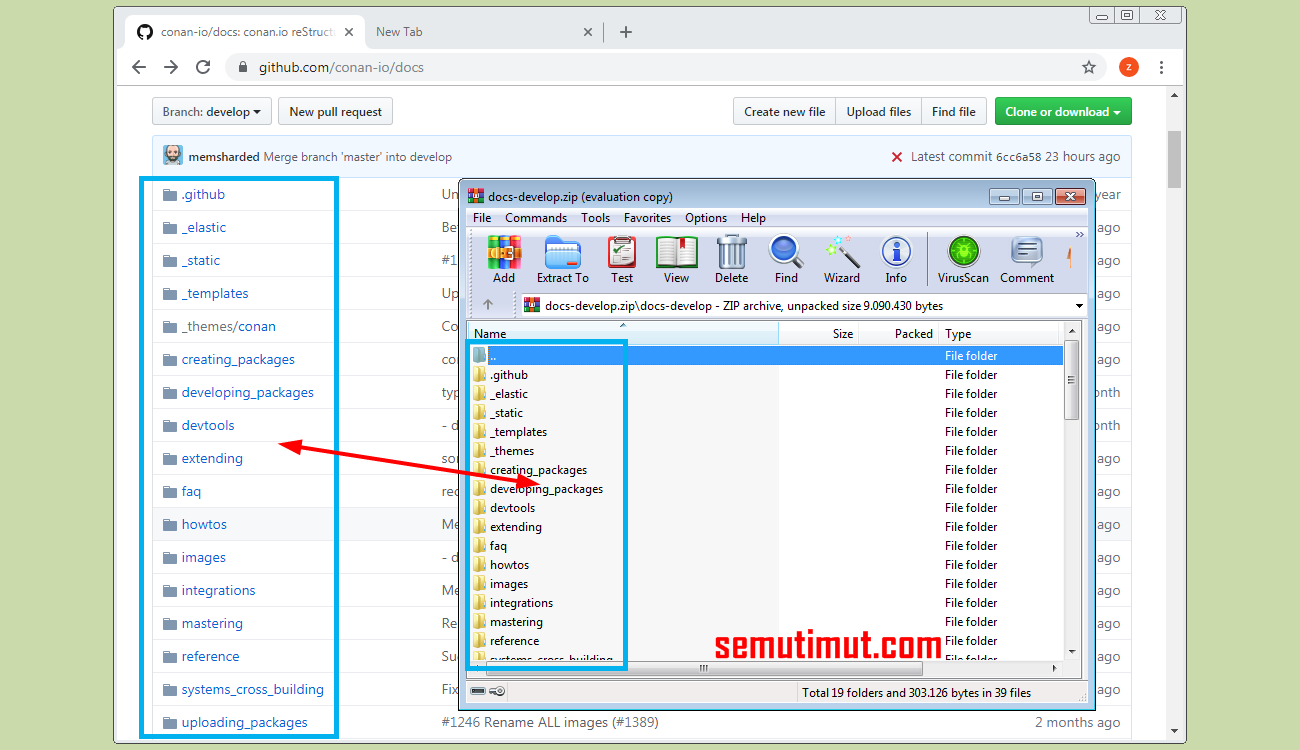 Cara Download File Di Github Lewat Hp Android Pc 100 Work Semutimut Tutorial Hp Dan Komputer Terbaik