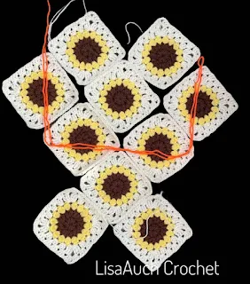 Crochet granny square bag pattern - how many granny sqaures do i need to make a bag