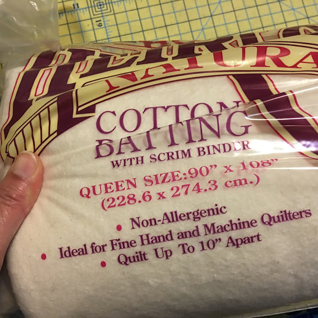 Cotton Batting with Scrim Binder