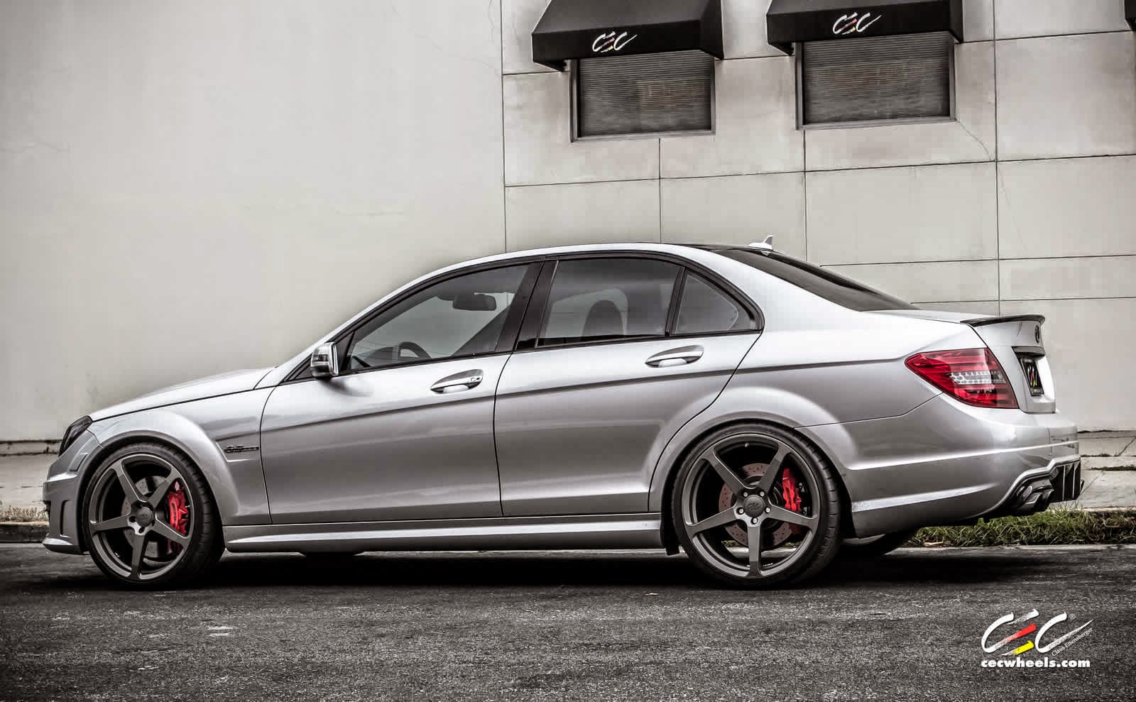 Mercedes Benz W204 C63 Amg With Cec C884 Wheels Benztuning