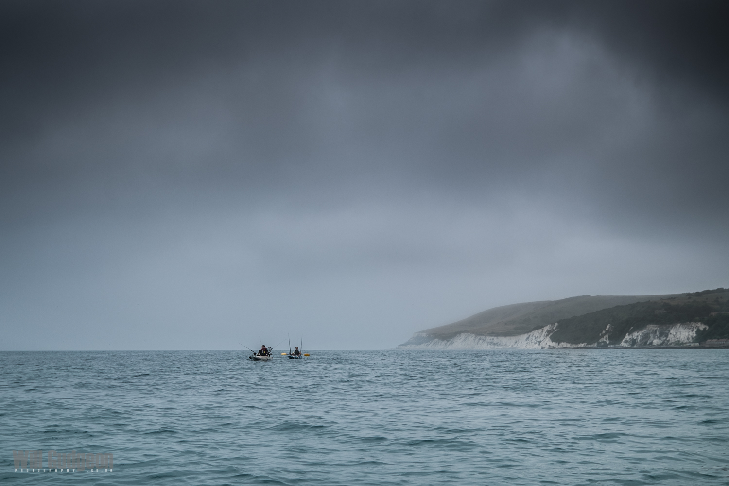 Out around Eastbourne pier kayaking