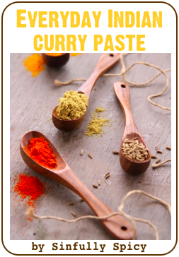 how to make homemade masala paste for authentic northern Indian curry