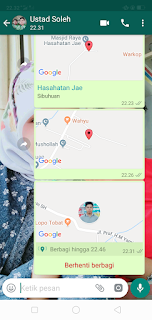 Cara Share Lokasi Lewat Whatsapp Dengan Mudah
