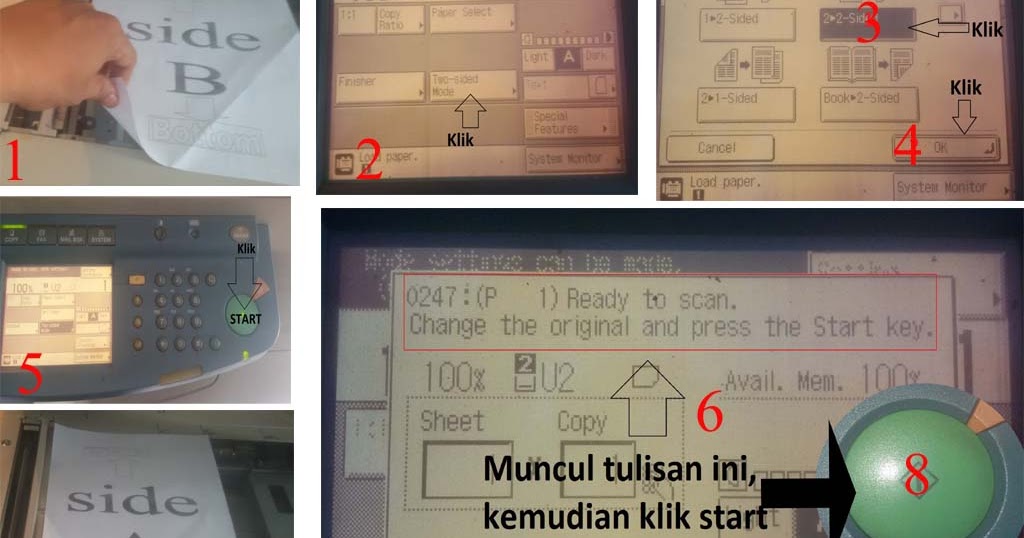Mudahnya Fotocopy Bolak Balik Manual Tanpa Terbalik Pesan Copy