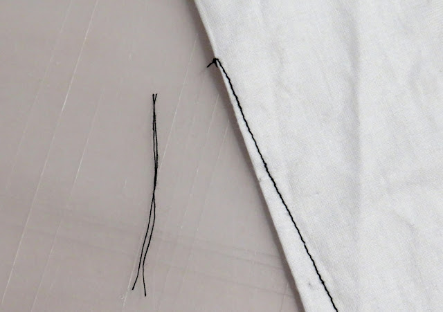 Sobrante de hilos cortados de la punta de la pinza