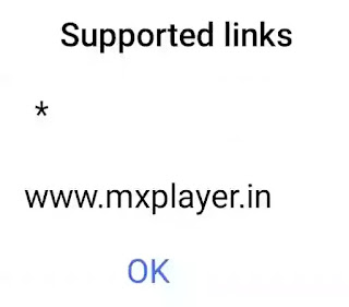 MX Player Don't Open Links Problem || Open By Default Settings & Check Supported Links in Android