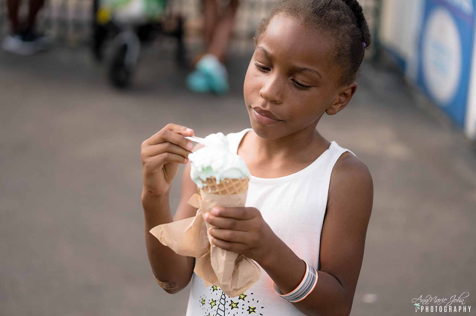 Child Eating Icecream