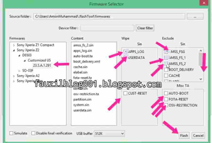 Cara Flash Sony Xperia Z2 Ke Room Global Mister Tekno