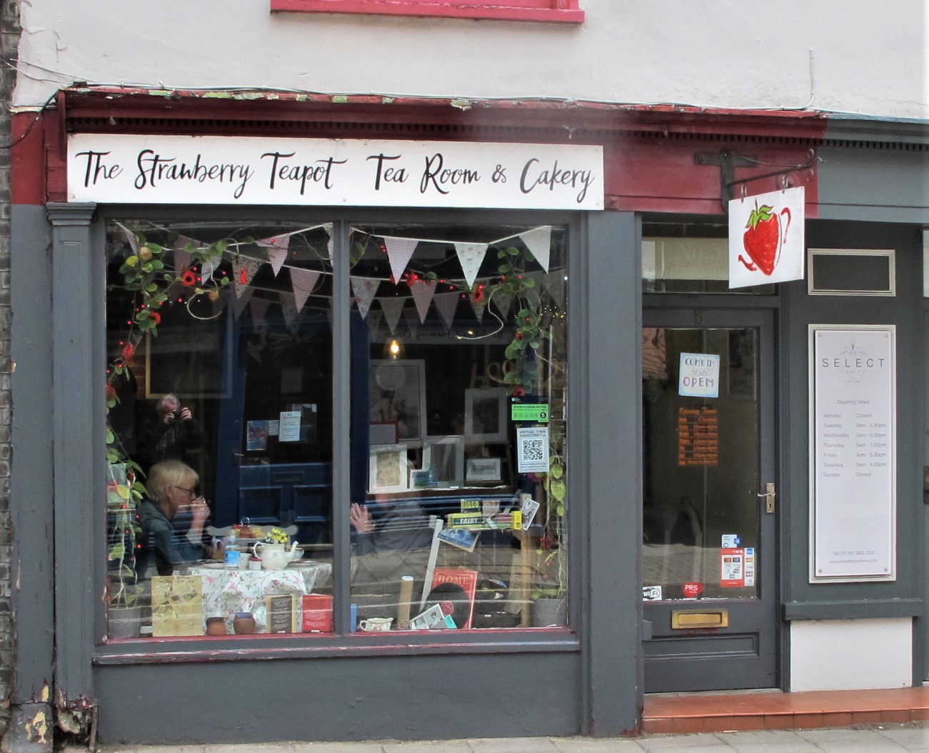 Adullamite The Strawberry Teapot Tea Room & Cakery, Sudbury