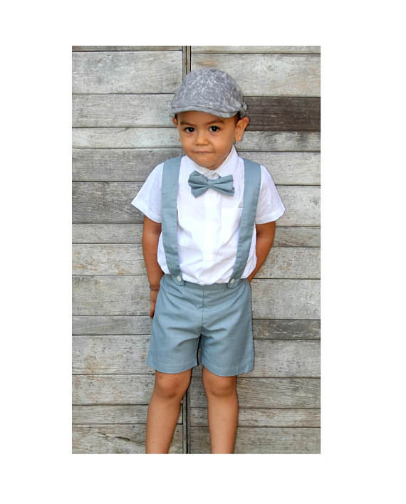 KekereWears Little Boys on Suspenders