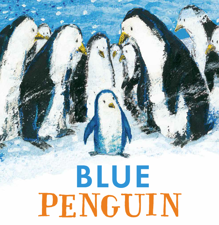 KISS THE BOOK: Blue Penguin by Petr Horacek - ESSENTIAL