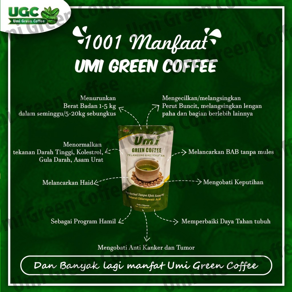 UMI GREEN COFFEE HARGA UMI GREEN COFFEE KOPI
