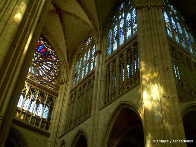 iglesia abacial de Saint-Ouen, Alta normandia, Francia