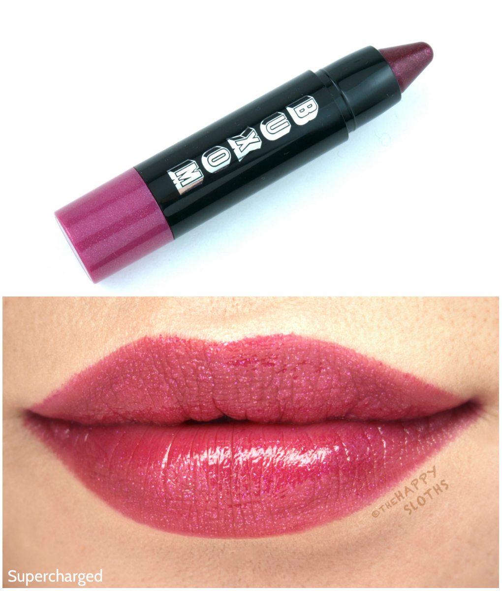 Buxom Shimmer Shock Lip Stick in Supercharged: Review and Swatches