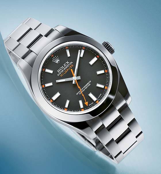 rolex milgauss preto