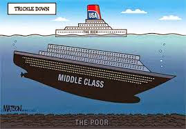 Cartoon Middle Class Decline