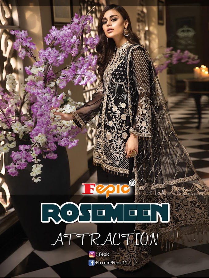 Fepic Rosemeen Attraction pakistani Suits