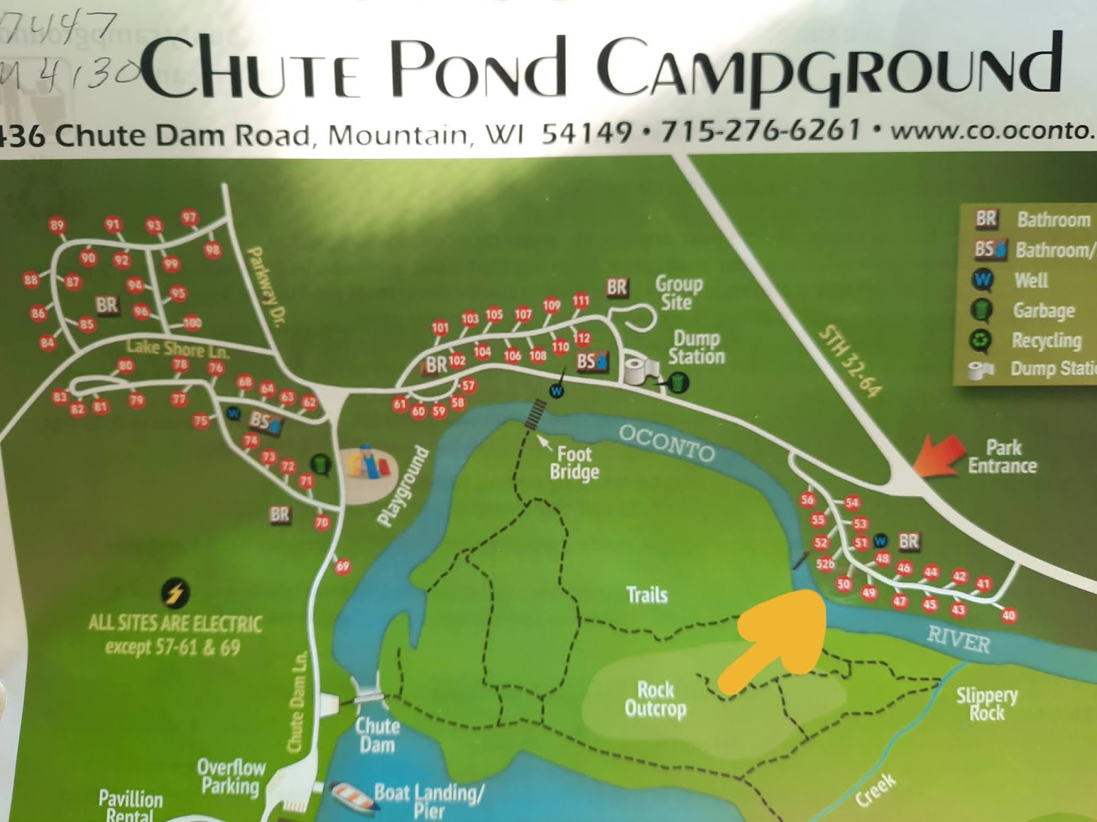 What A View!!! CAMPGROUND REVIEW Chute Pond Oconto County Park near