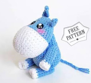 PATRON GRATIS BURRO AMIGURUMI 41672