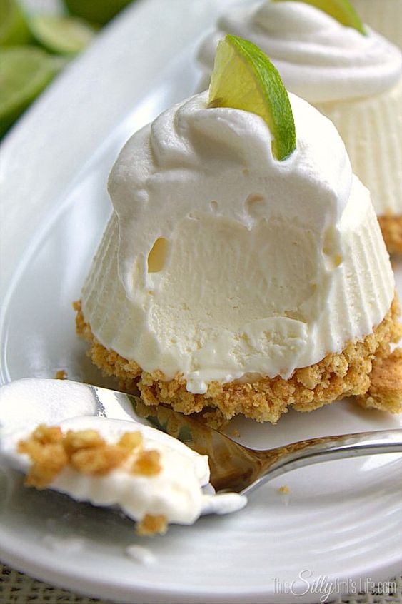 Individual Frozen Key Lime Pies HEALTHY LIFE RECIPES