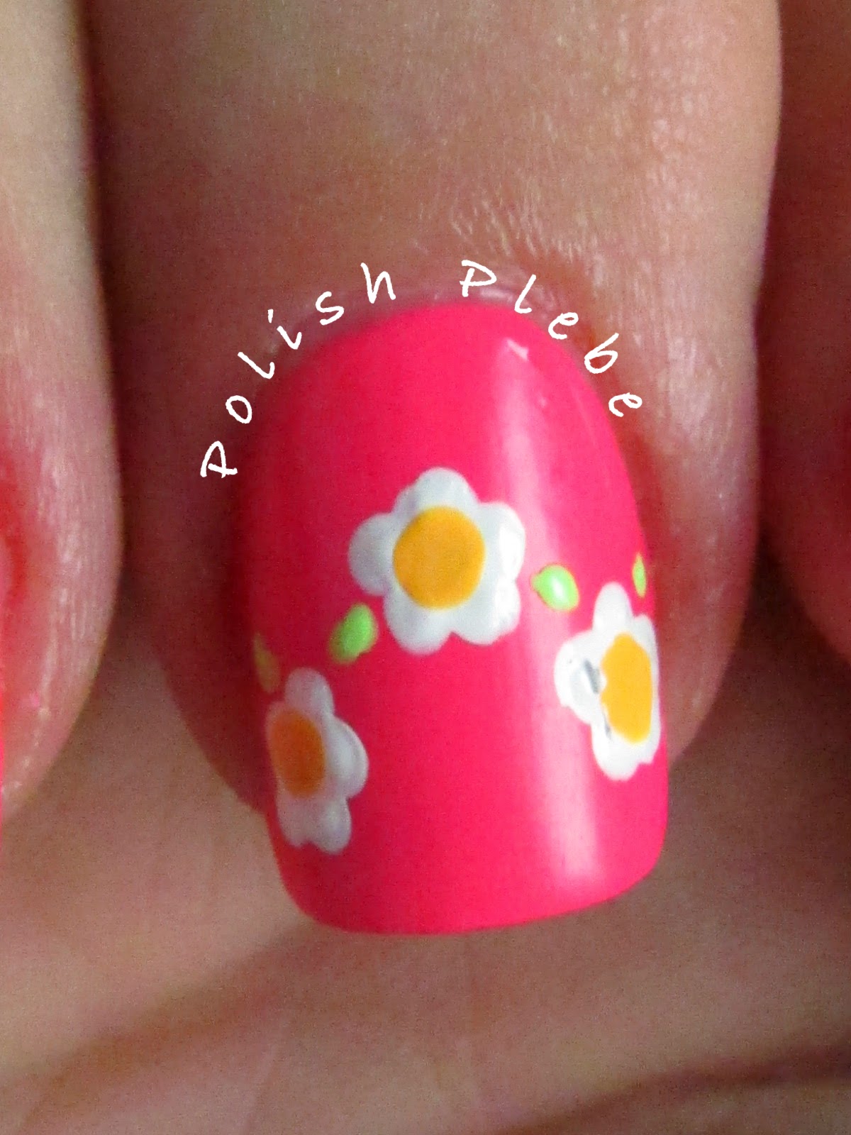 Nails Art Daisy Chain Nail Art