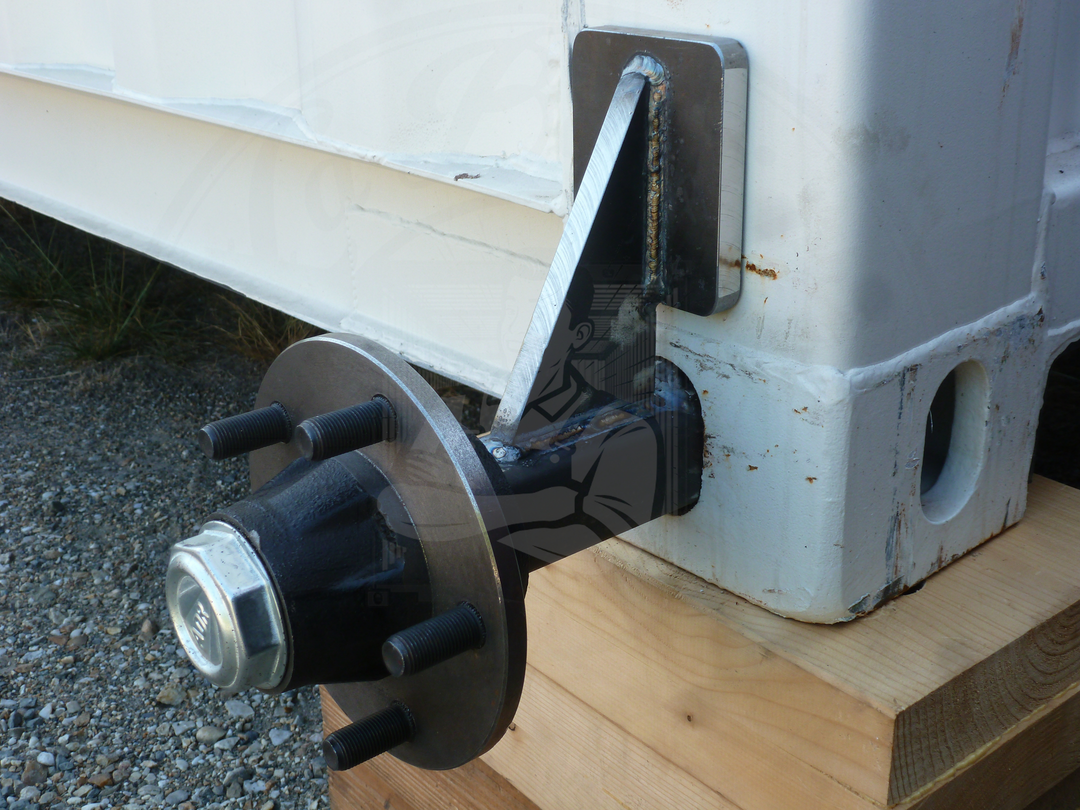 Kit Roues Container Maritime 20 & 40ft Shipping Container Wheels Kit