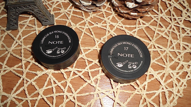 Note Cosmetics Luminous Silk Mono Eyeshadow ve Smokey Eye Pencil