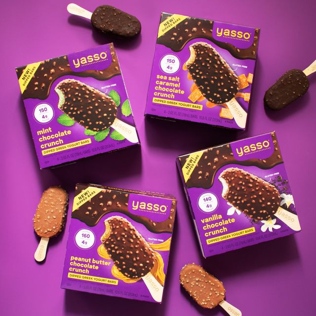 Yasso Launches New Dipped Greek Yogurt Bars