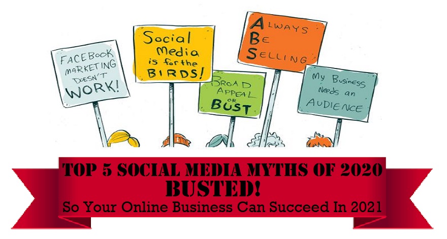 Top 5 Social Media MYTHS Of 2020 BUSTED