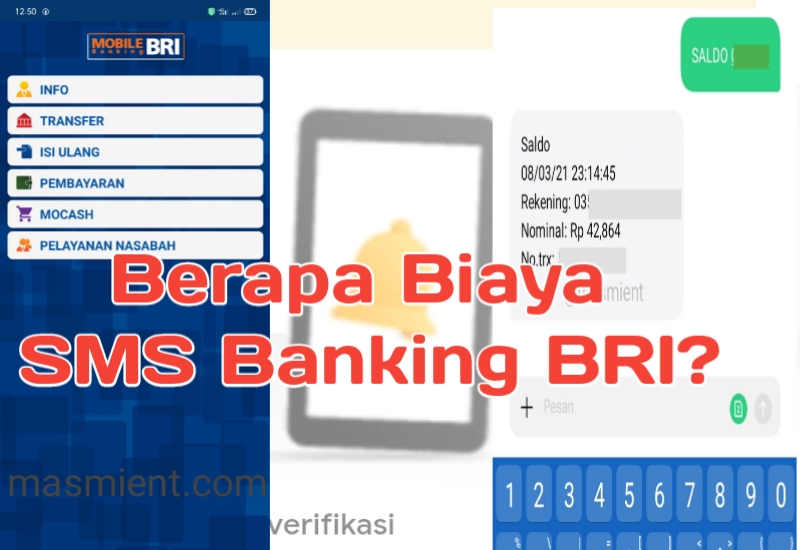 Biaya SMS Banking BRI