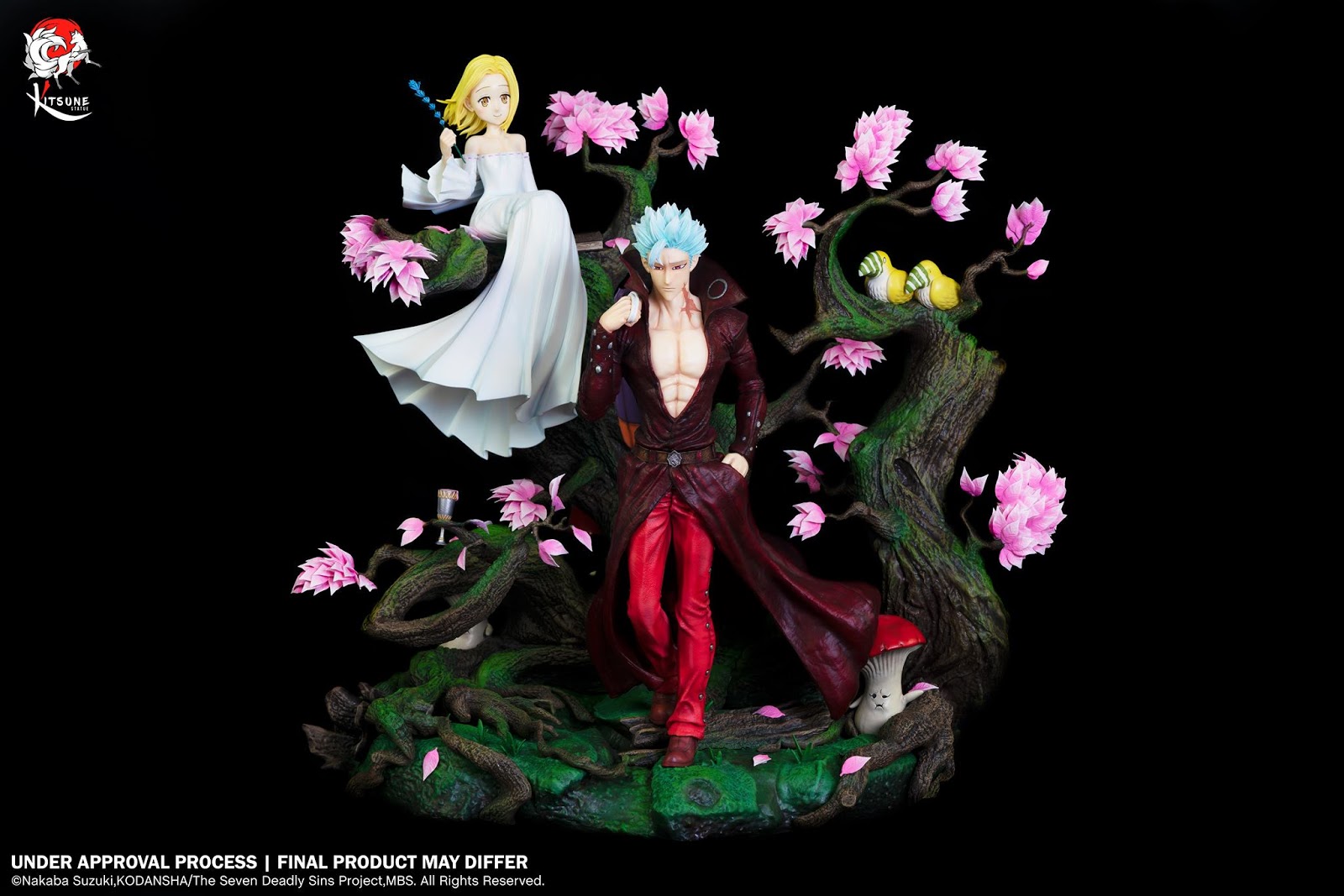 The Seven Deadly Sins Ban And Elaine 1 6 Kitsune Statue How would you say the seven capitals. the seven deadly sins ban and elaine