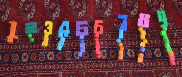 Counting - numbers and beads
