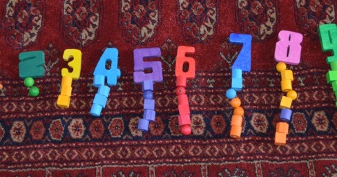 Counting - numbers and beads