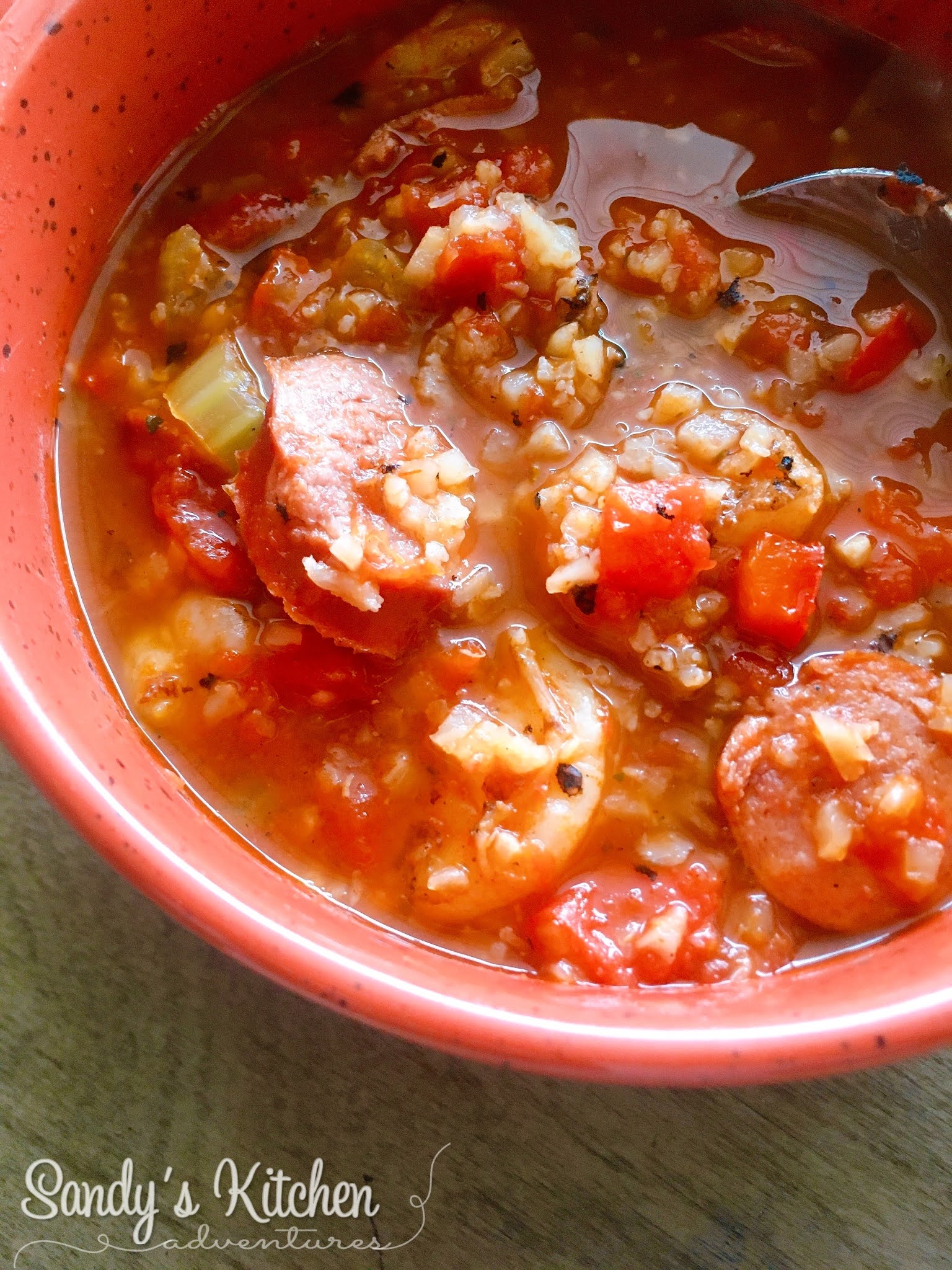 Jambalaya Soup Sandy's Kitchen