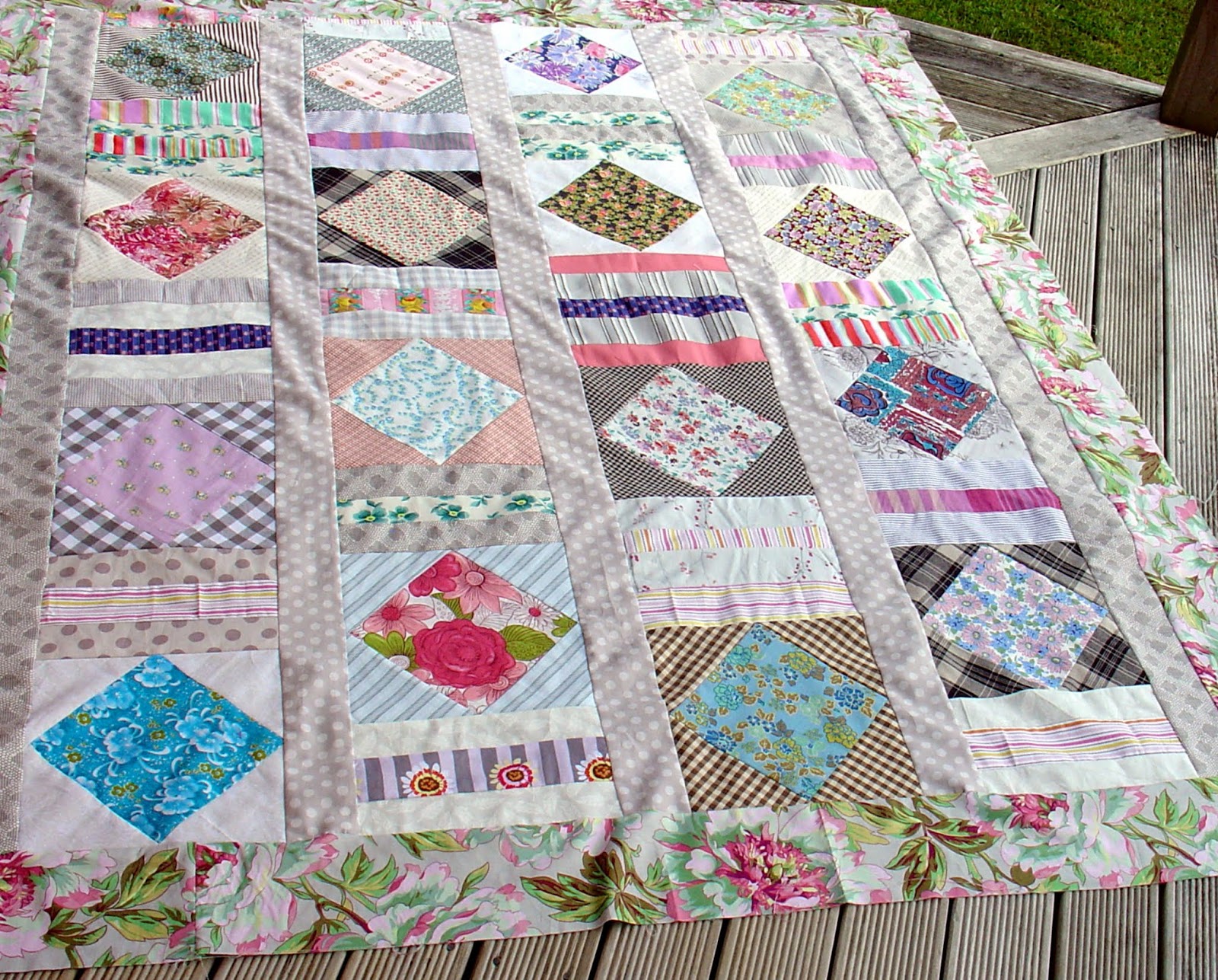 Kokaquilts 'Fresh From the Clothesline' quilt
