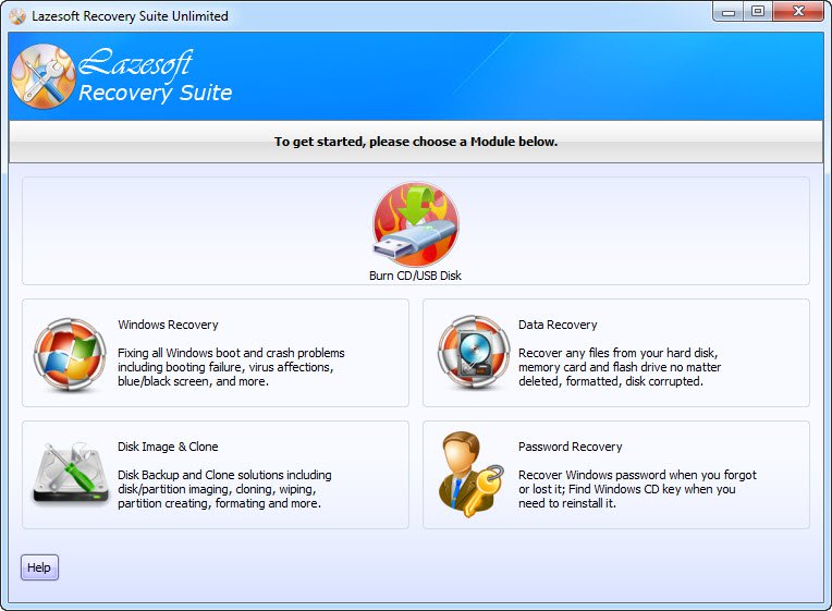 Lazesoft Windows Recovery 4.5.1.1 Pro / Server Full